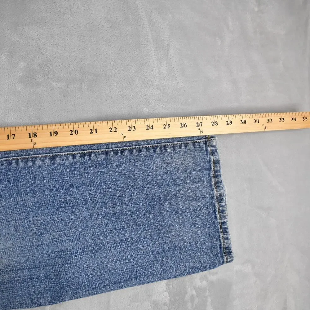 Levi's 529 Jeans Womens 31x30 (29x28 Actual) Curvy Bootcut Blue Denim